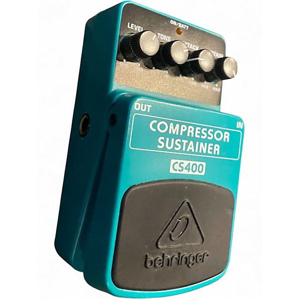 Used Behringer CS400 Compressor Sustainer Effect Pedal