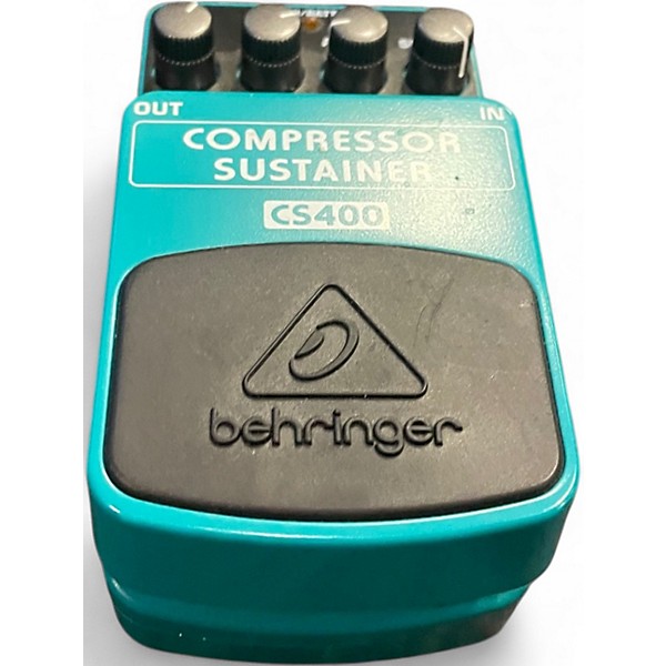 Used Behringer CS400 Compressor Sustainer Effect Pedal