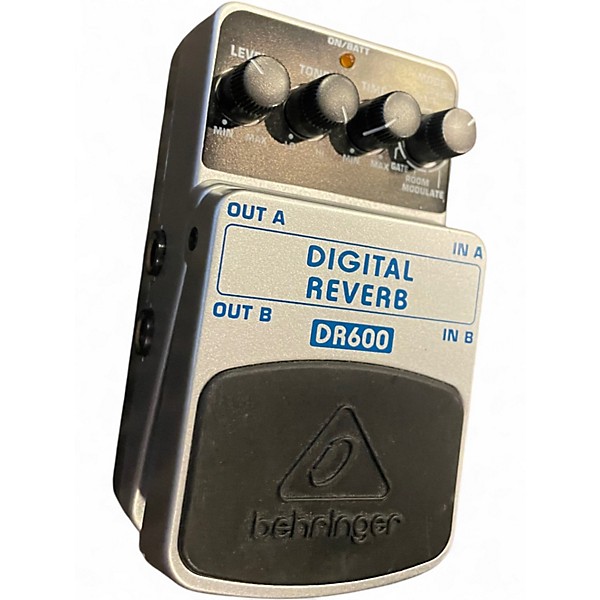 Used Behringer DR600 Digital Stereo Reverb Effect Pedal