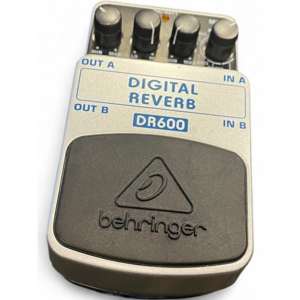 Used Behringer DR600 Digital Stereo Reverb Effect Pedal