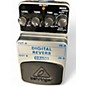 Used Behringer DR600 Digital Stereo Reverb Effect Pedal