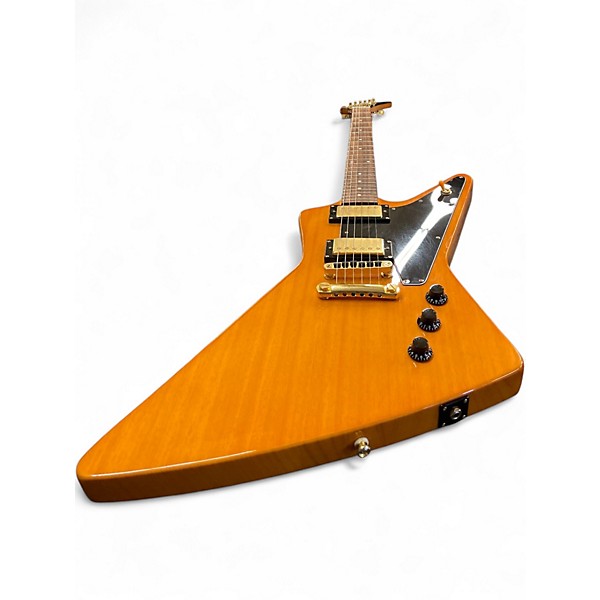 Used Epiphone Korina 1958 Explorer Natural Solid Body Electric Guitar