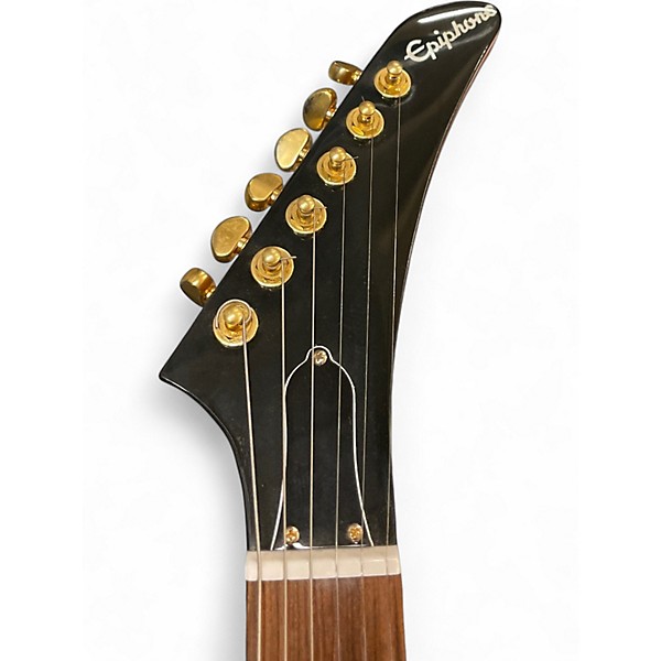 Used Epiphone Korina 1958 Explorer Natural Solid Body Electric Guitar