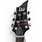 Used ESP LTD F400FM Black Solid Body Electric Guitar