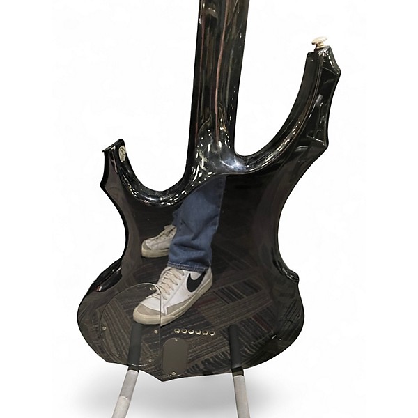 Used ESP LTD F400FM Black Solid Body Electric Guitar