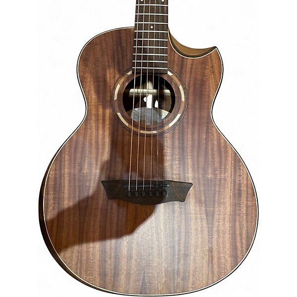 Used Washburn WCGM55K-D Mahogany Acoustic Guitar