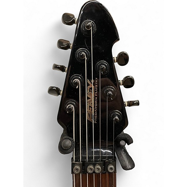 Used Peavey Predator Plus Black Solid Body Electric Guitar