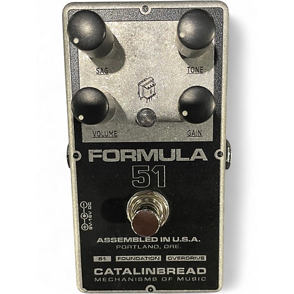 Used Catalinbread FORMULA 51 Effect Pedal