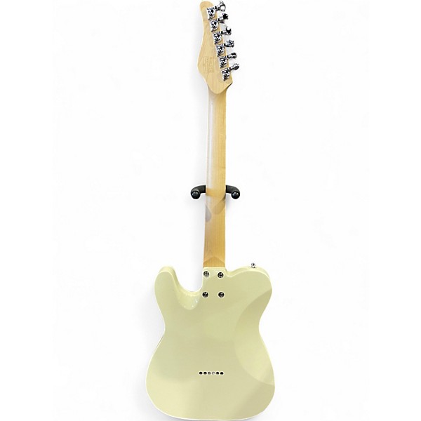 Used Schecter Guitar Research PT Fastback Antique White Solid Body Electric Guitar