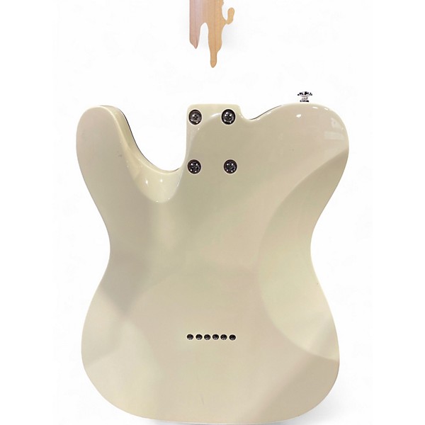 Used Schecter Guitar Research PT Fastback Antique White Solid Body Electric Guitar