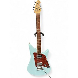 Used Sterling by Music Man Sub AX3 Axis Daphne Blue Solid Body Electric Guitar