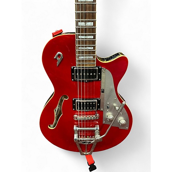 Used 2012 Duesenberg Starplayer TV Red Hollow Body Electric Guitar