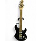 Used Sterling by Music Man SUB SERIES GLOSSY BLACK Solid Body Electric Guitar thumbnail