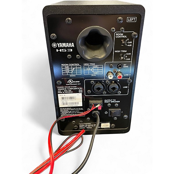 Used Yamaha HS3 3.5in Pair Powered Monitor