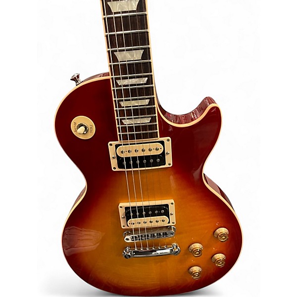 Used 2015 Gibson LES PAUL CLASSIC Heritage Cherry Sunburst Solid Body Electric Guitar