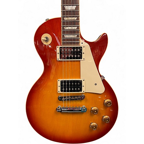 Used 2009 Gibson Les Paul Classic Cherry Sunburst Solid Body Electric Guitar