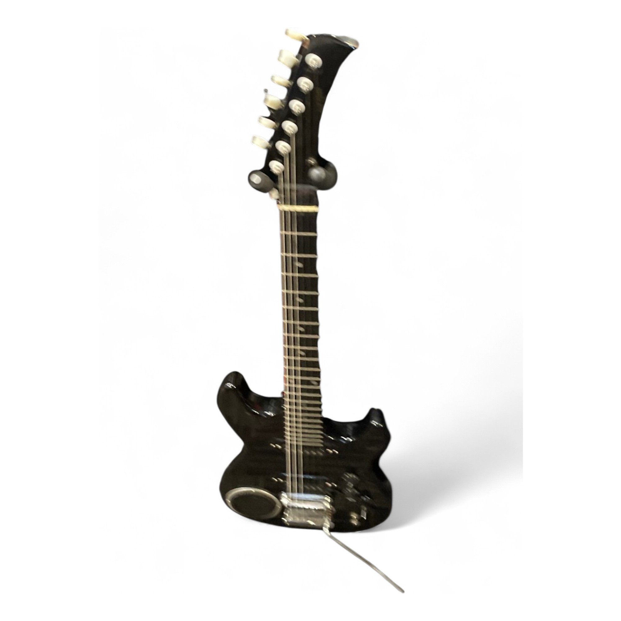 Used Synsonics TERMINATOR Black Solid Body Electric Guitar Black