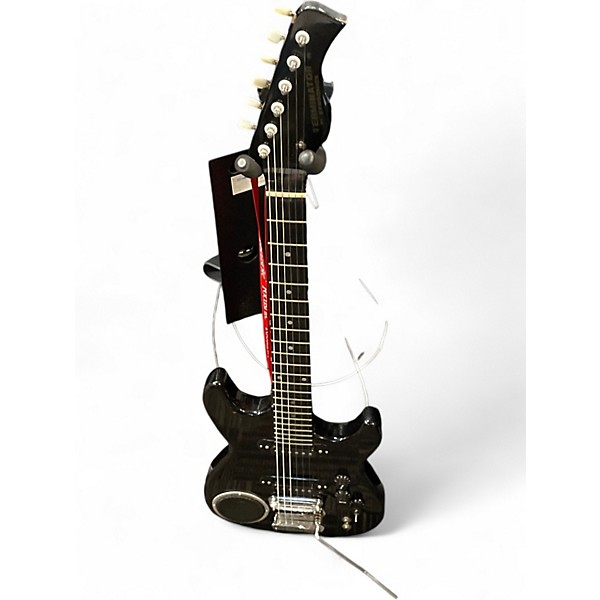 Used Synsonics TERMINATOR Black Solid Body Electric Guitar