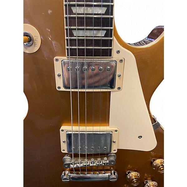 Used 2021 Gibson 2021 Les Paul Standard  Gold Solid Body Electric Guitar