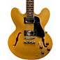 Used Epiphone Inspired by Gibson ES335 Gold Top Hollow Body Electric Guitar