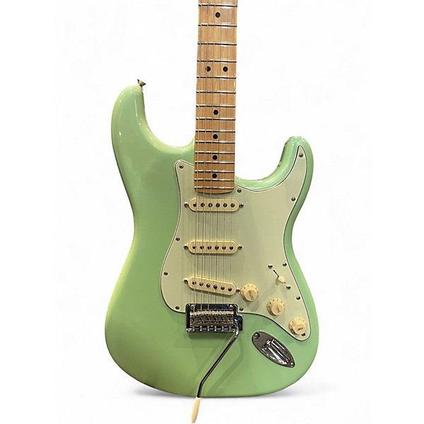 Used Fender Modern Player Stratocaster Seafoam Pearl Solid Body Electric Guitar
