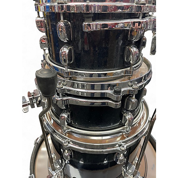Used TAMA 4 Piece Starclassic black diamond Drum Kit