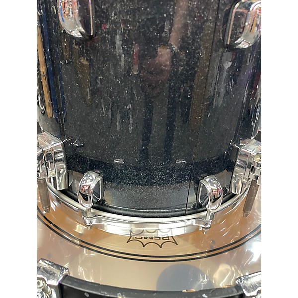 Used TAMA 4 Piece Starclassic black diamond Drum Kit