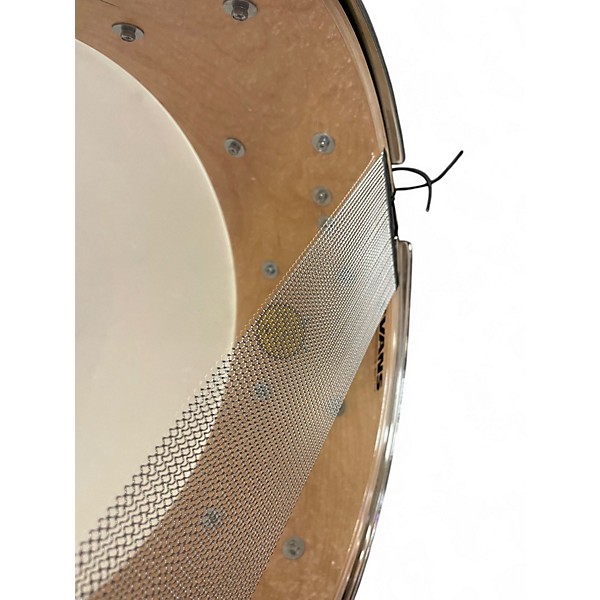 Used TAMA 6X14 Starphonic Snare mappa burl Drum