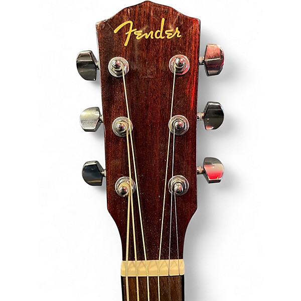 Used Fender CD60SCE Mahogany Acoustic Electric Guitar