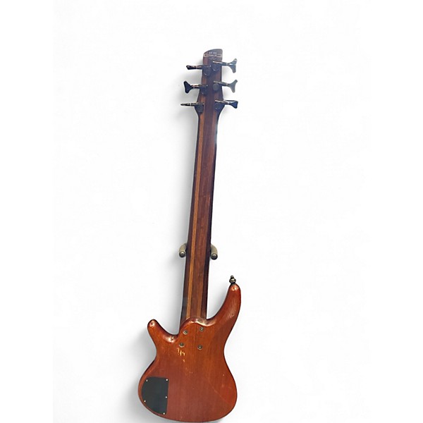 Used Ibanez SR496 Natural Electric Bass Guitar