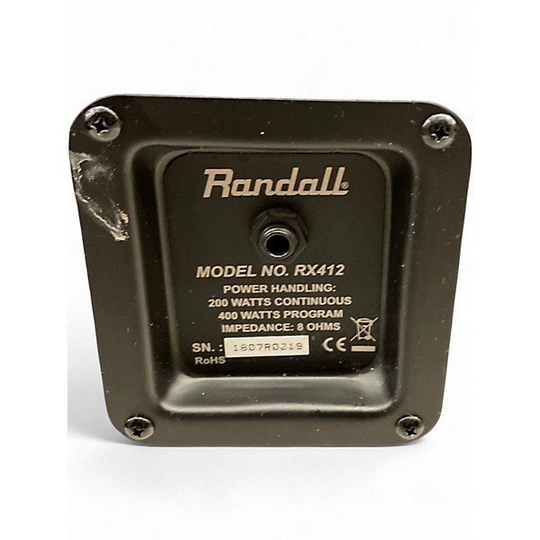 Used Randall RX412 Guitar Stack