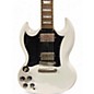 Used Epiphone SG Standard Left Handed White Electric Guitar