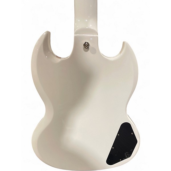 Used Epiphone SG Standard Left Handed White Electric Guitar