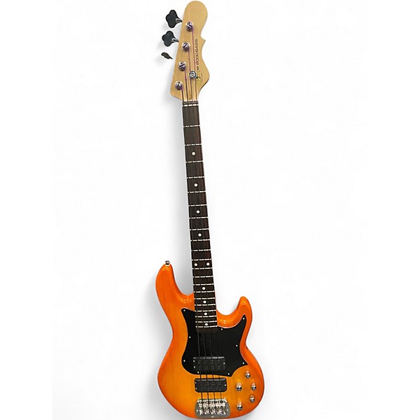 Used G&L M2000 Tribute BURNT ORANGE Electric Bass Guitar