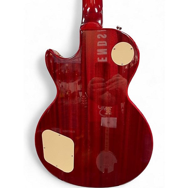 Used 2022 Epiphone  LES PAUL STANDARD Cherry Sunburst Solid Body Electric Guitar