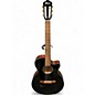 Used Ibanez AEG50N Black Classical Acoustic Electric Guitar thumbnail