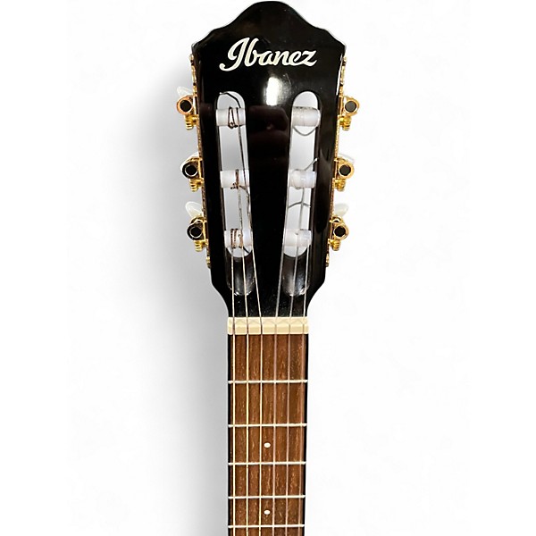 Used Ibanez AEG50N Black Classical Acoustic Electric Guitar