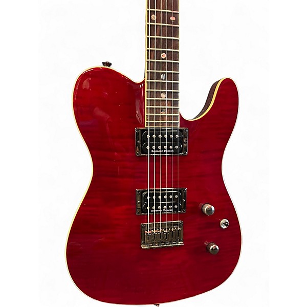 Used 2025 Fender Player II Telecaster Chambered Mahogany Transparent Cherry Solid Body Electric Guitar