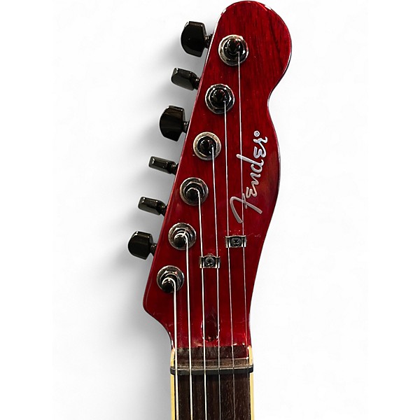 Used 2025 Fender Player II Telecaster Chambered Mahogany Transparent Cherry Solid Body Electric Guitar