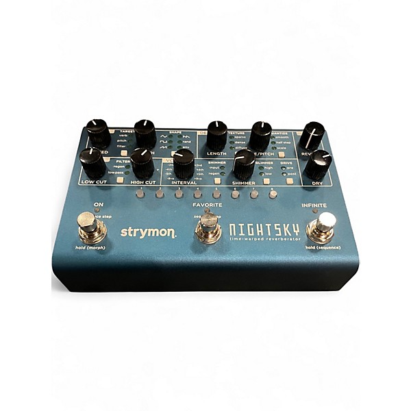 Used Strymon nightsky time-warped reverberator Effect Pedal