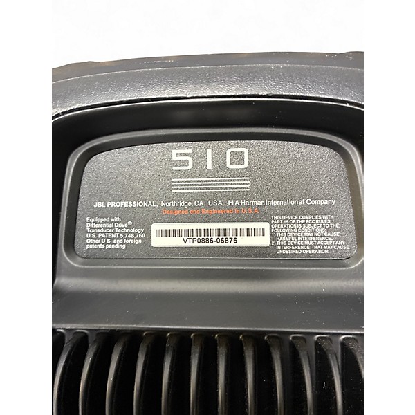 Used JBL EON510 Powered Speaker