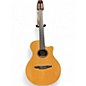 Used Yamaha APX5NA Natural Classical Acoustic Electric Guitar thumbnail