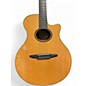 Used Yamaha APX5NA Natural Classical Acoustic Electric Guitar