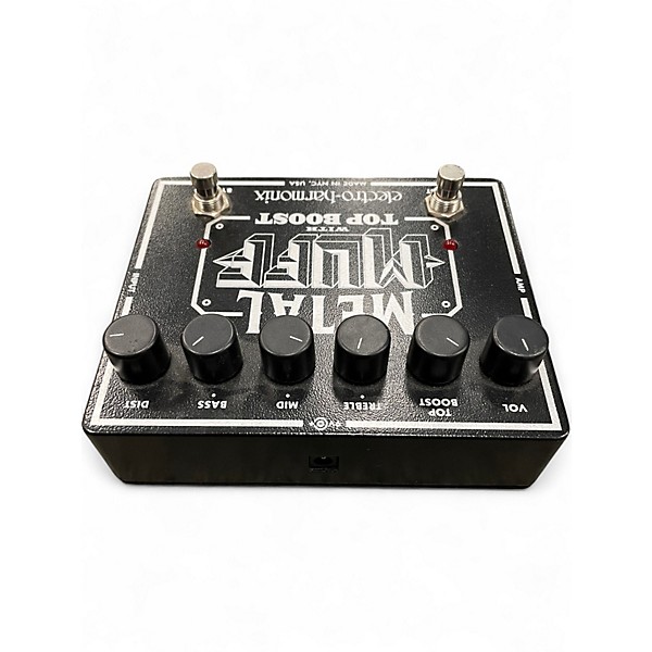 Used Electro-Harmonix XO Metal Muff with Top Boost Distortion Effect Pedal
