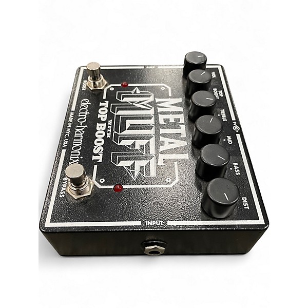 Used Electro-Harmonix XO Metal Muff with Top Boost Distortion Effect Pedal