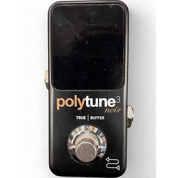 Used TC Electronic Polytune Noir Mini 3 Tuner Tuner Pedal