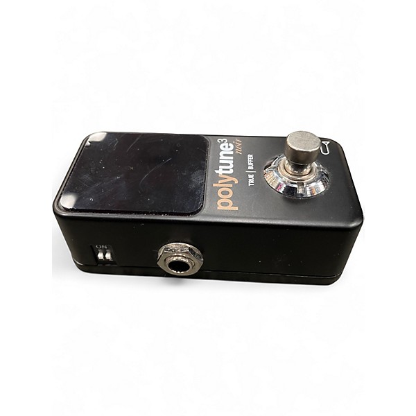 Used TC Electronic Polytune Noir Mini 3 Tuner Tuner Pedal