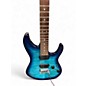 Used Ibanez az24s1f torquoise burstg Solid Body Electric Guitar