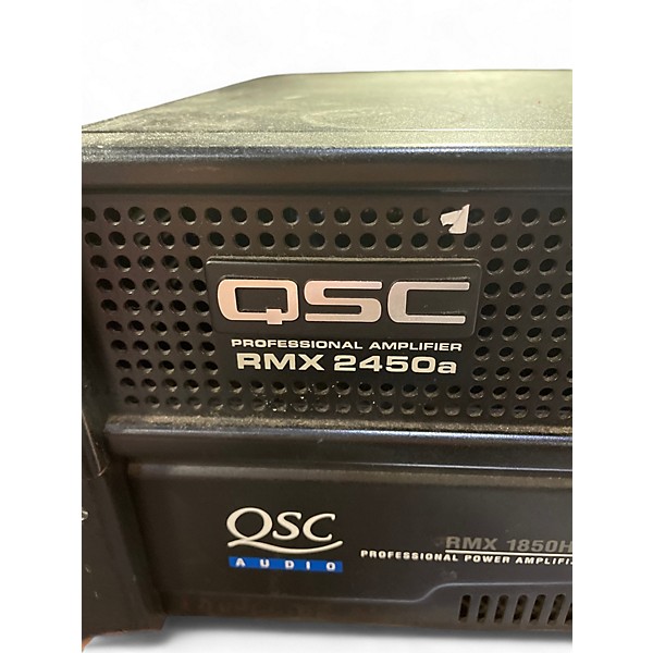 Used QSC RMX2450A Power Amp