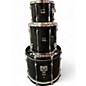 Used Yamaha 3 Piece Stage Custom Black Drum Kit thumbnail